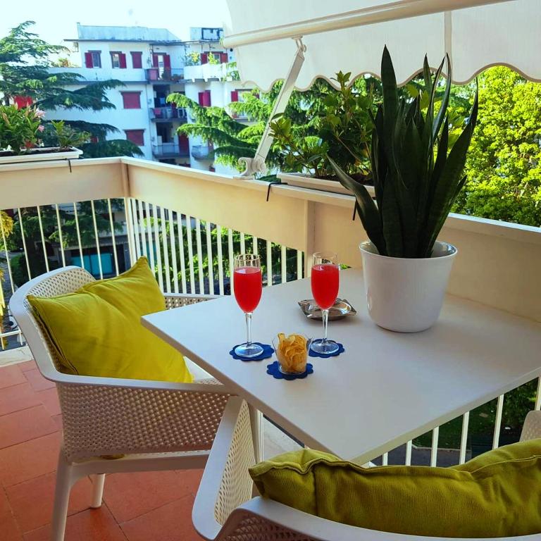 Balkón nebo terasa v ubytování Melody Sorrento Suites