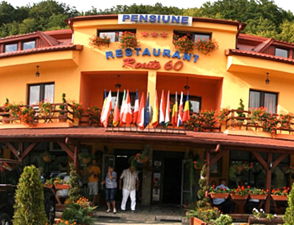 Hosté ubytování Pensiune Restaurant ROUTE60