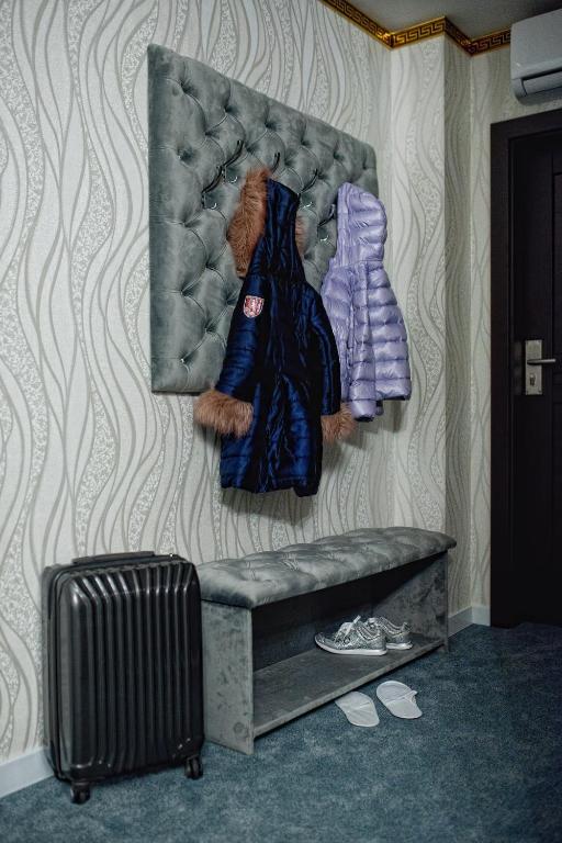 TV a/nebo společenská místnost v ubytování Hotel Campari