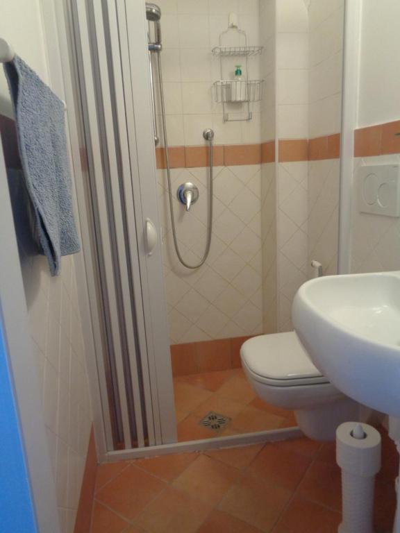 Koupelna v ubytování I Cinque Sensi