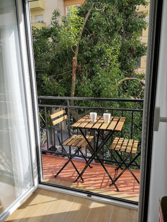 Balkón alebo terasa v ubytovaní Apartamento Málaga 2 dormitorios - ARAMAR