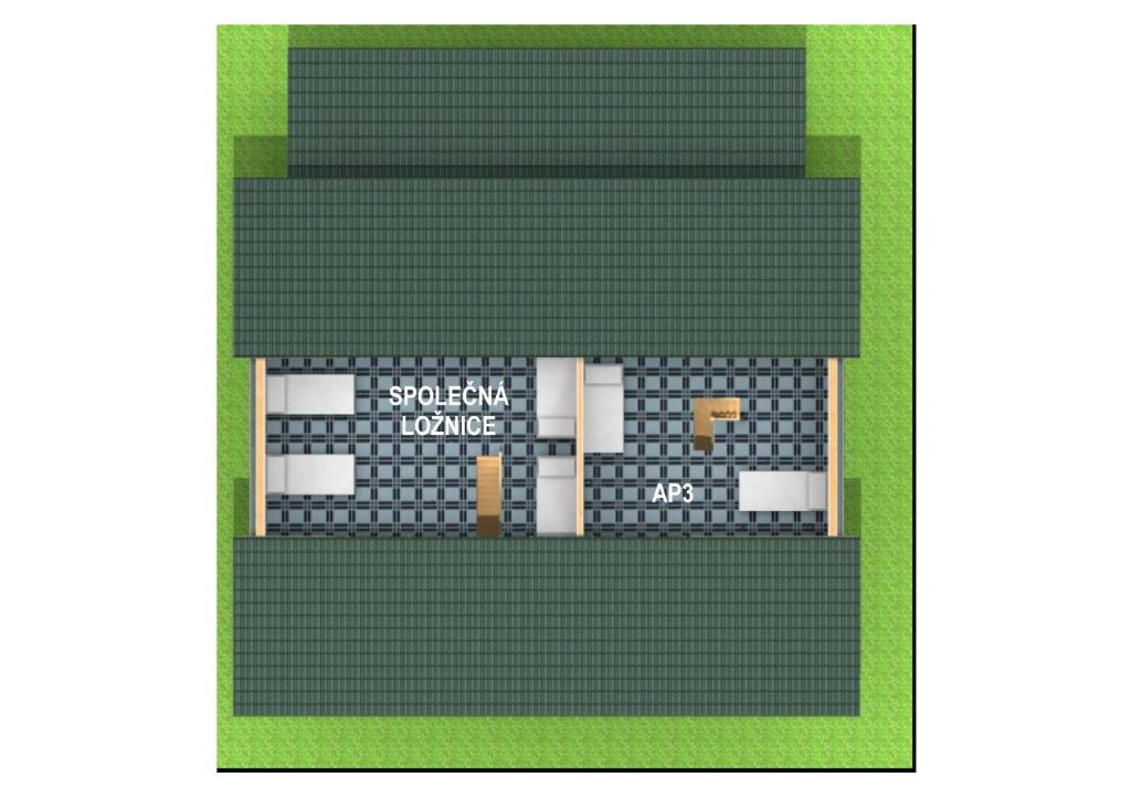 Půdorys ubytování APARTMÁNY POD SJEZDOVKOU