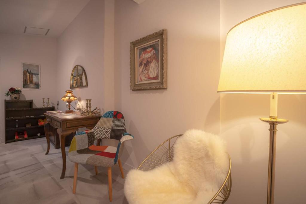 Posezení v ubytování Hotel Trim