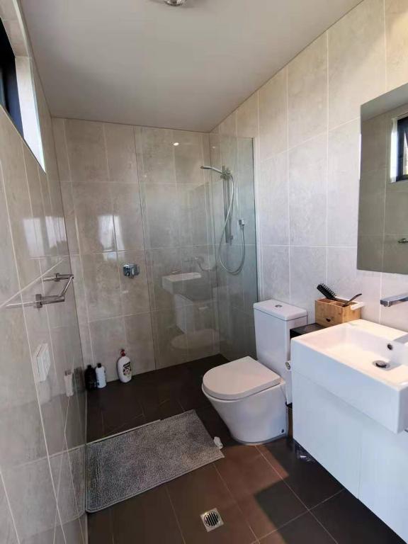 Koupelna v ubytování Nature & Relax House, Panoramic sea view, Free parking40