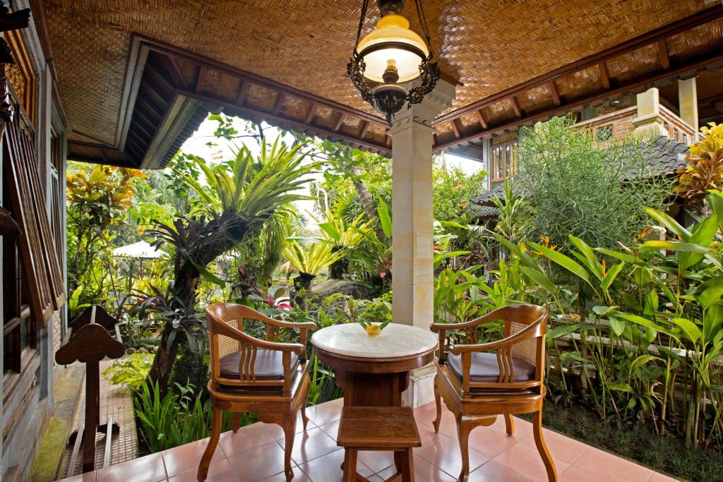 Zahrada ubytování Ketut's Place Bed & Breakfast Ubud