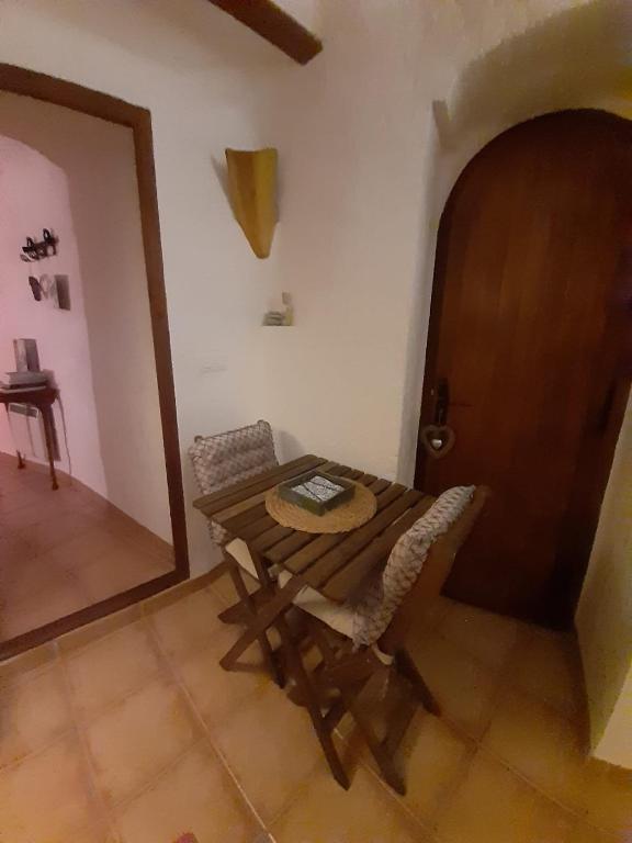 Posezení v ubytování Cuevas Galera - Cuevas de la Luz