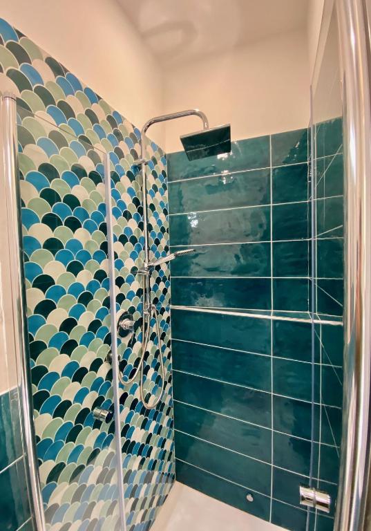 A bathroom at Al castello