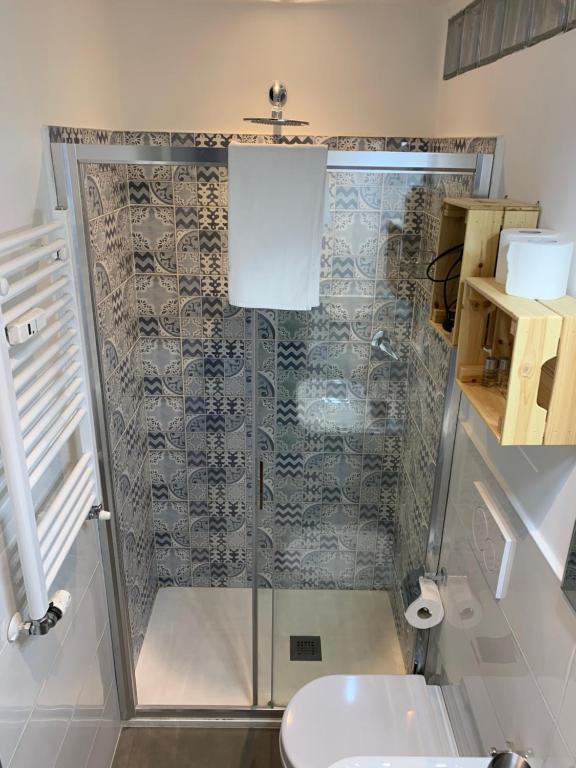 A bathroom at La Casetta del Flaminio a Roma Centro
