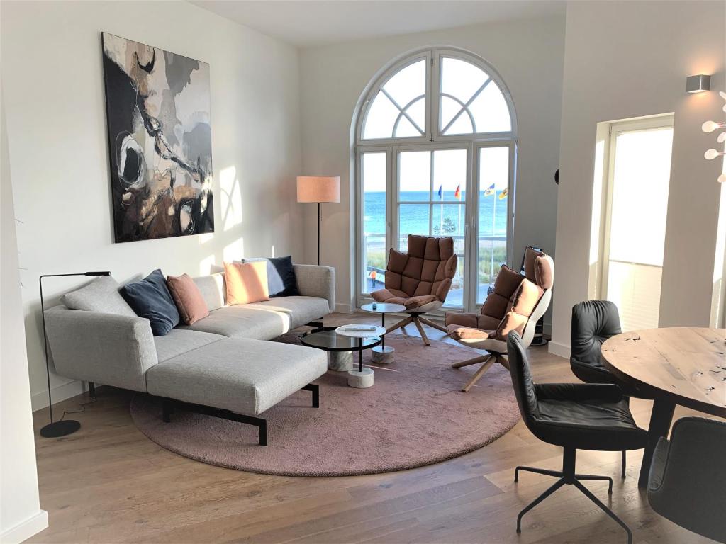 Χώρος καθιστικού στο Ocean Cloud*****