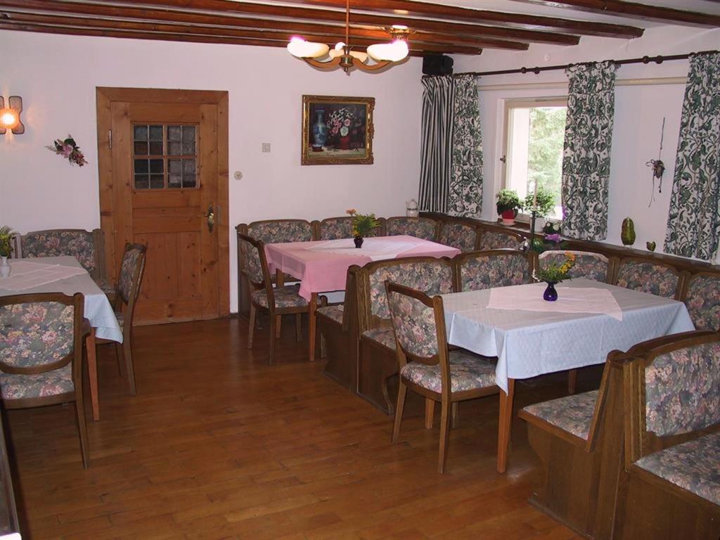 Posezení v ubytování Gästehaus Eckstein