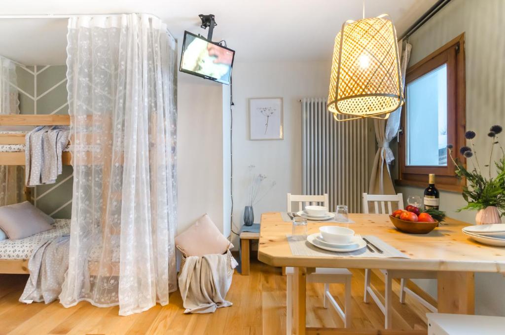 Postel nebo postele na pokoji v ubytování Villa Recla