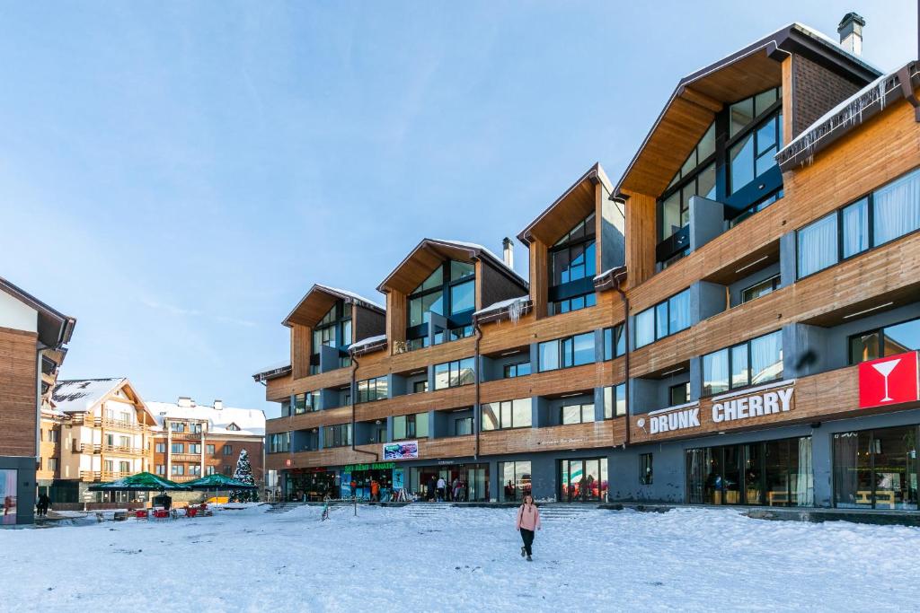 New Gudauri,Redco Block 4 v zimě