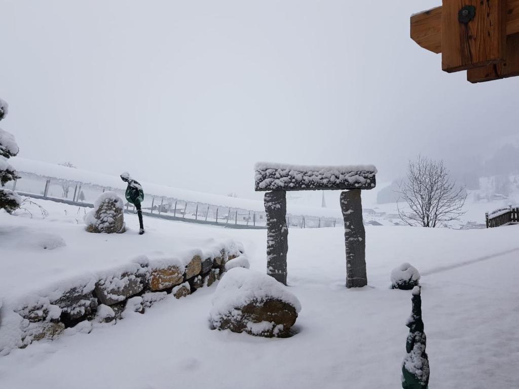 Landhotel Anna during the winter