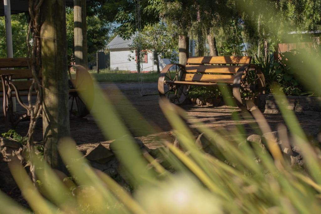 Zahrada ubytování Hostal Canela