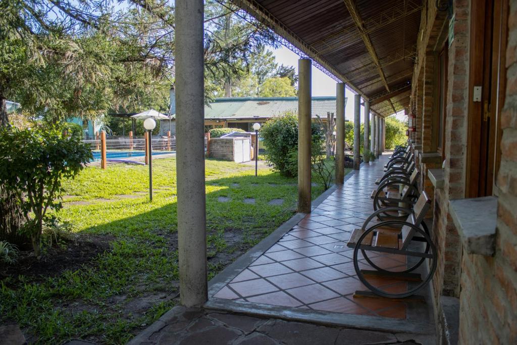 Zahrada ubytování Hostal Canela