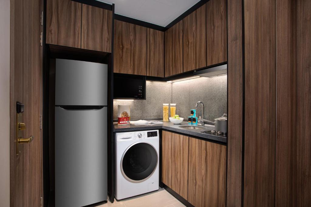 Nhà bếp/bếp nhỏ tại Citadines Rochor Singapore