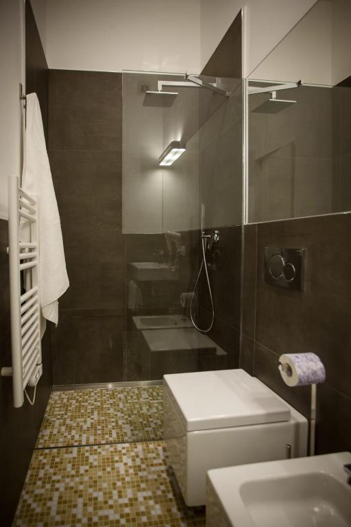 Koupelna v ubytování Dimora Mefite-Camere con Bagno Privato e Self check-in