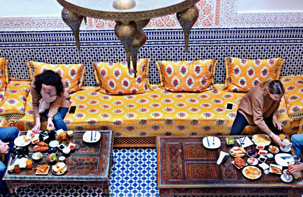 Mâncare la sau în apropiere de acest riad