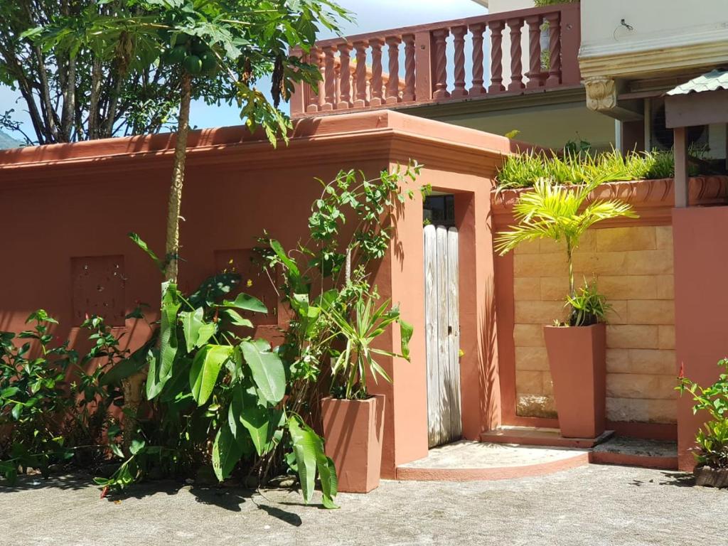 Zahrada ubytování Bayview Villas Seychelles