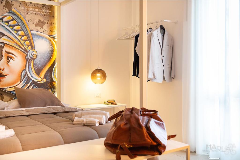 Posteľ alebo postele v izbe v ubytovaní Marla's boutique rooms