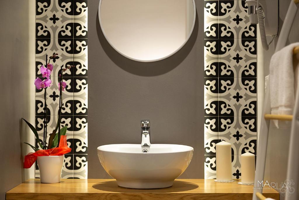 Kúpeľňa v ubytovaní Marla's boutique rooms