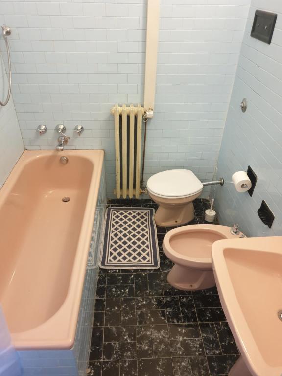 Kúpeľňa v ubytovaní Albergo Trieste