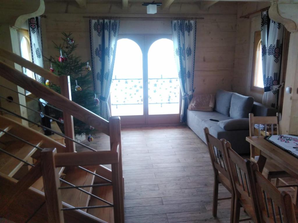 Posezení v ubytování Domki Pod Tatrami
