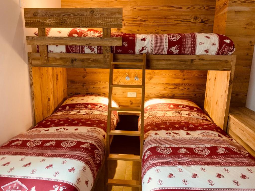 Postel nebo postele na pokoji v ubytování Appartamento 29