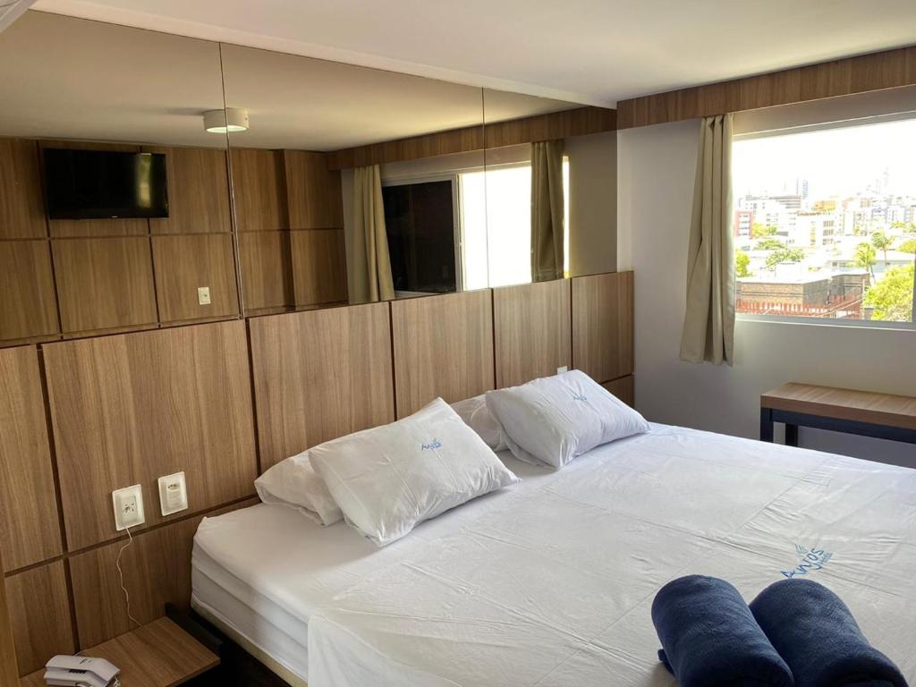 Anjos Praia Hotel - Habitación Doble De Lujo Con Vista Al Mar Lateral