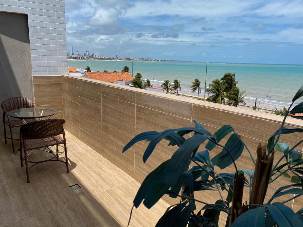Anjos Praia Hotel - Habitación Doble Con Balcón Y Vista Al Mar