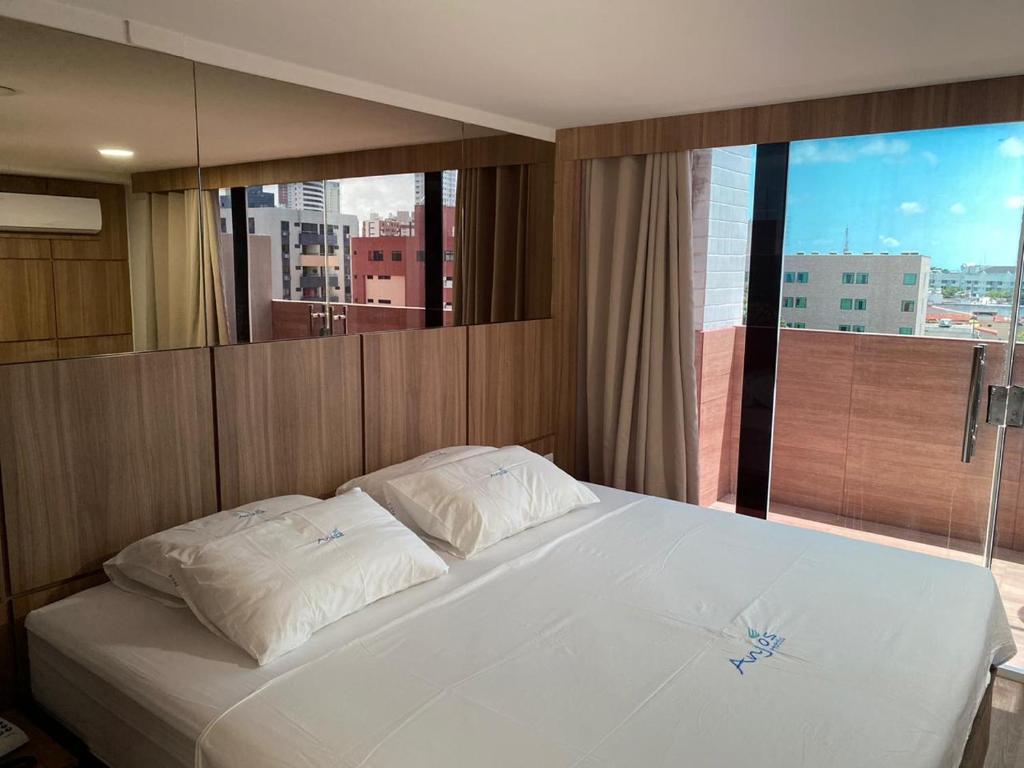 Anjos Praia Hotel - Habitación Doble De Lujo Con Balcón