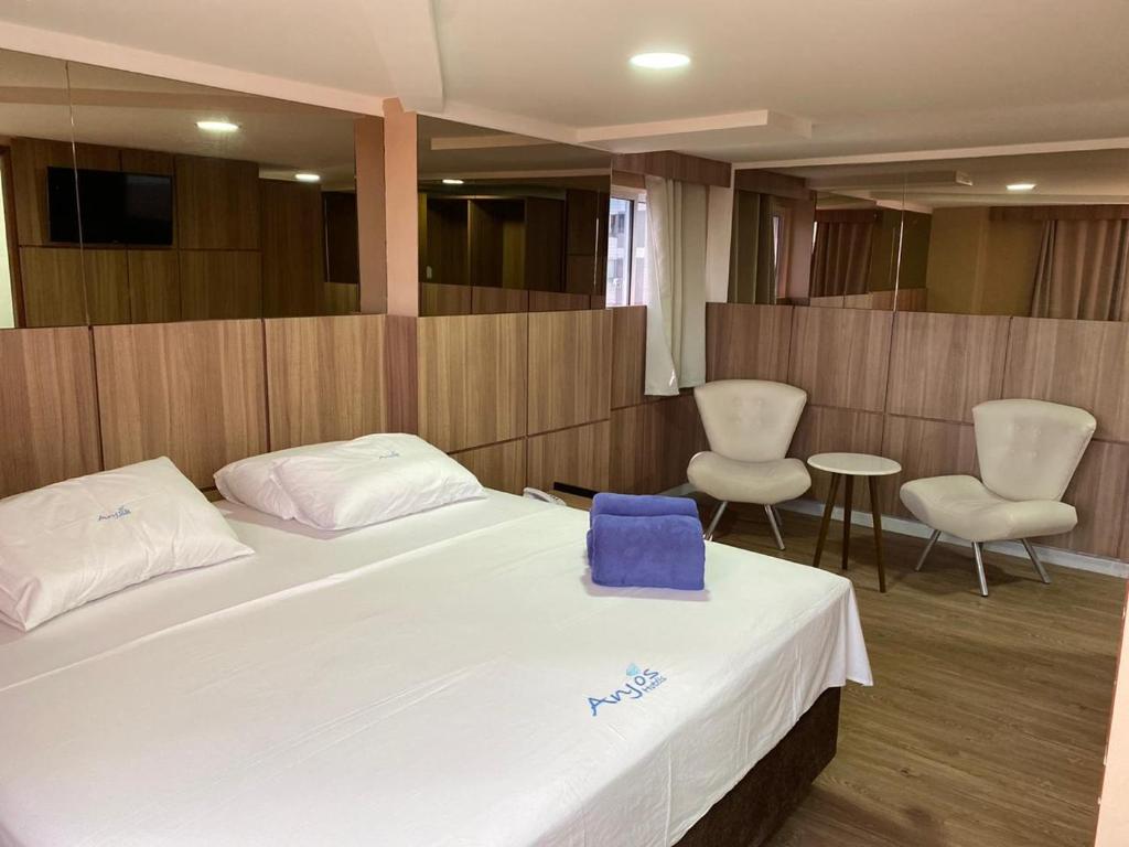 Anjos Praia Hotel - Habitación Doble De Lujo Con Vista Al Mar Lateral
