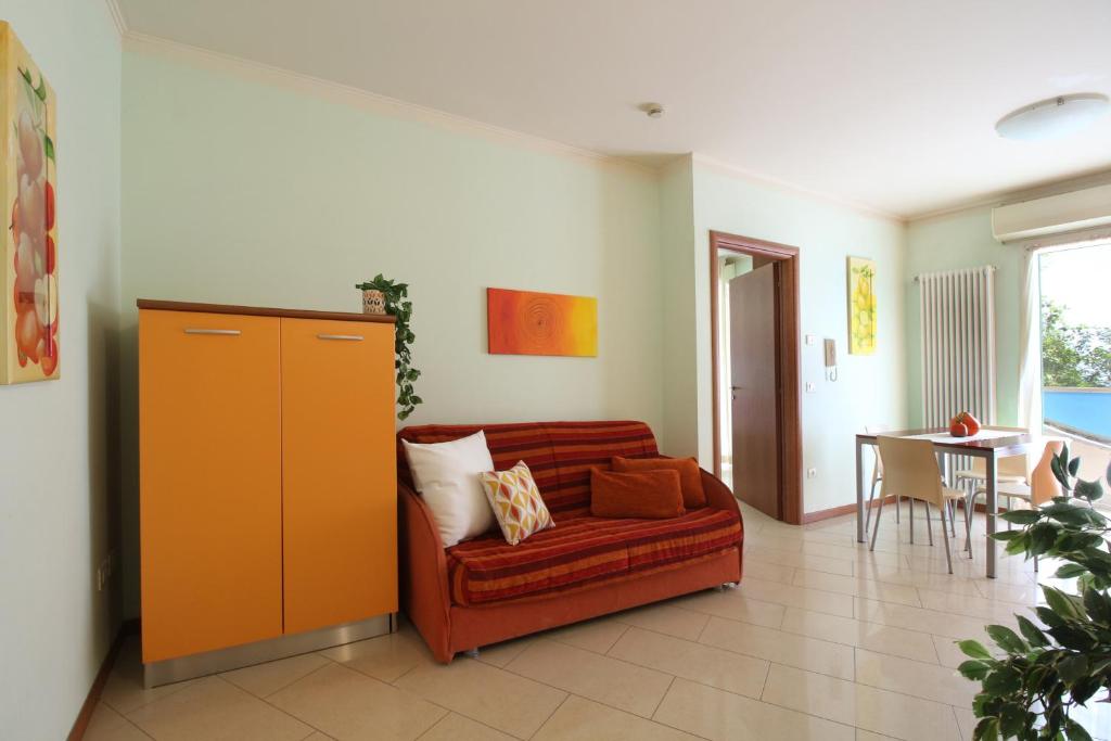 Posezení v ubytování Residence Altamarea