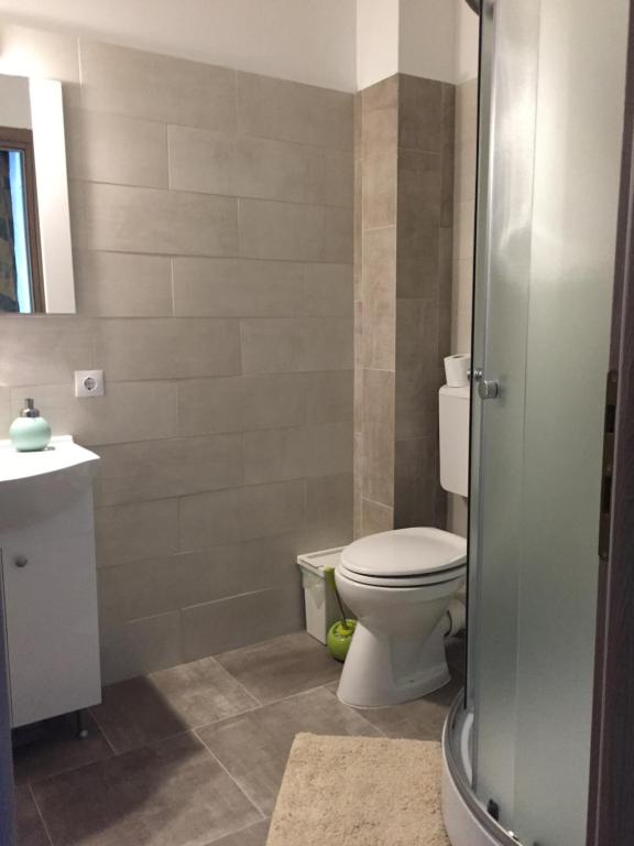 Koupelna v ubytování Top Style Villa