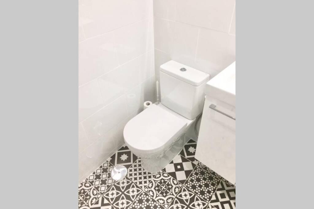 Koupelna v ubytování Estudio Estilo Nórdico Madrid (Malasaña Gran Vía)