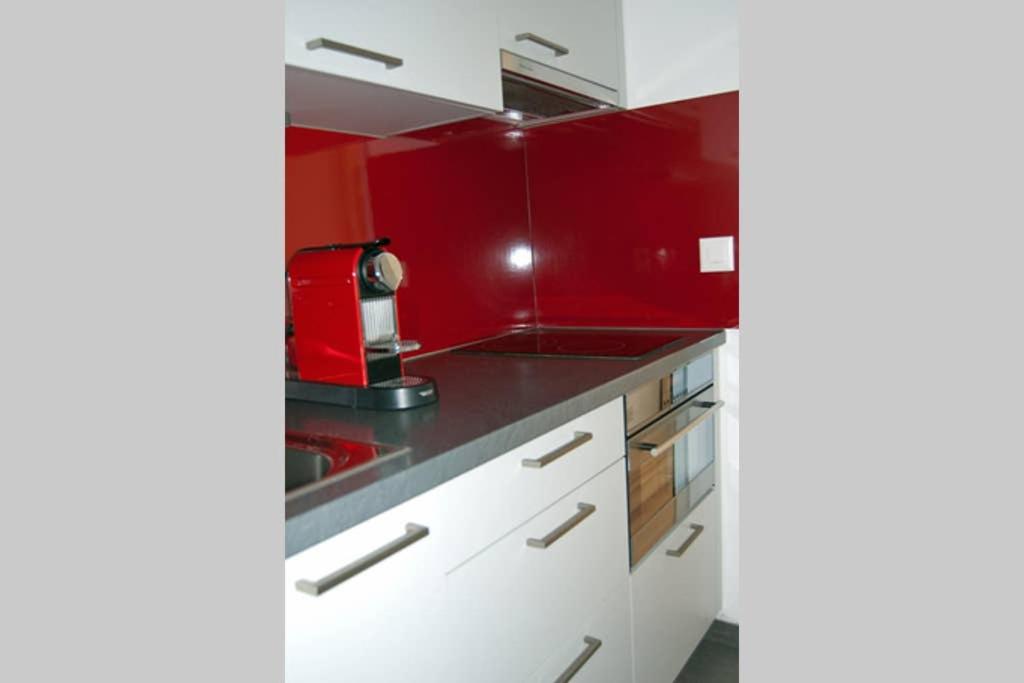 Kuchyň nebo kuchyňský kout v ubytování Mireille, Appartment 61
