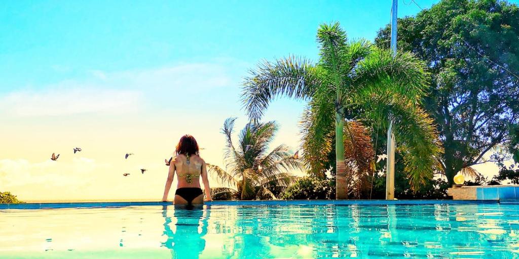 Bazén v ubytování A Villas Resort & Restaurant nebo v jeho okolí