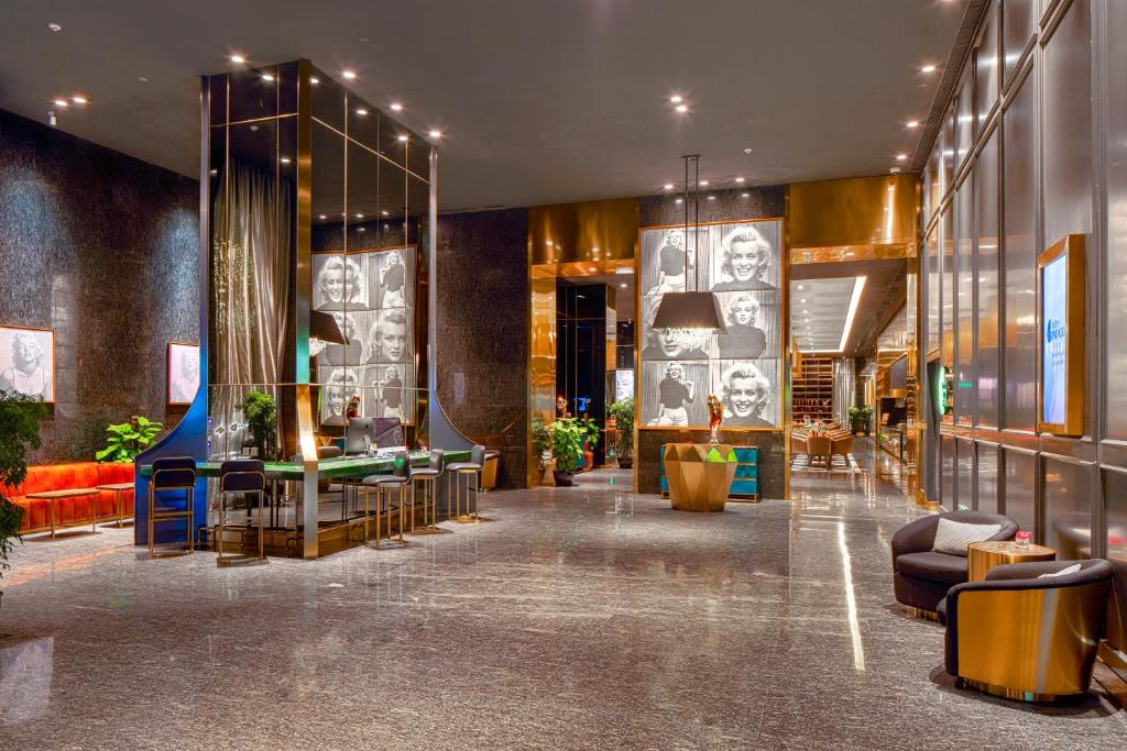 Posezení v ubytování Hotel Indigo Shanghai Jing'An by IHG