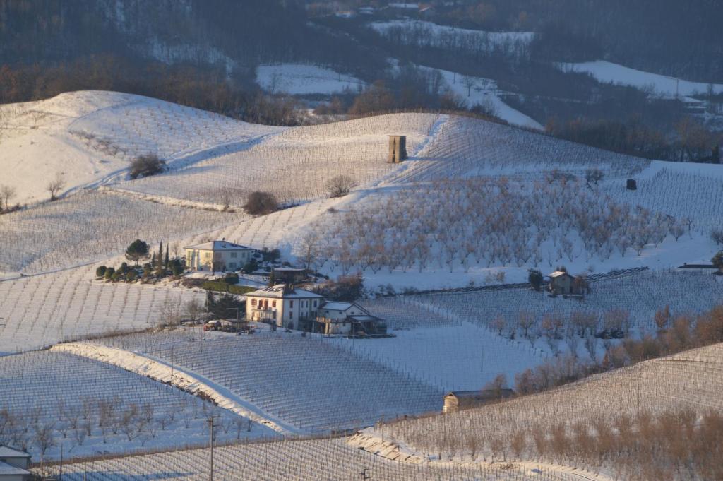 Agriturismo Mondo during the winter