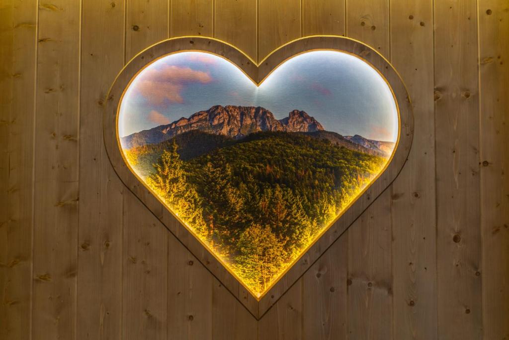 Nespecifikovaný výhled na hory nebo výhled na hory při pohledu z bed and breakfast
