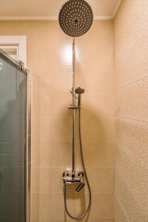 Koupelna v ubytování GVC 3-room 2-level apt New Gudauri