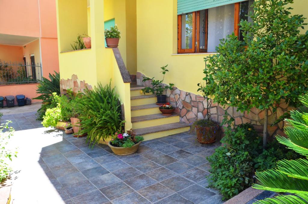Zahrada ubytování B&b Aloysia