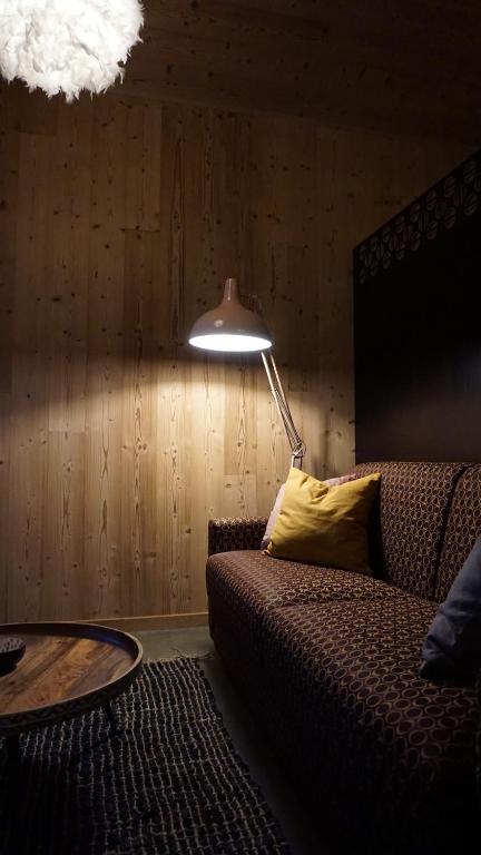 Posezení v ubytování ARLBERGhome Komfort-Apartments & Privat-Sauna