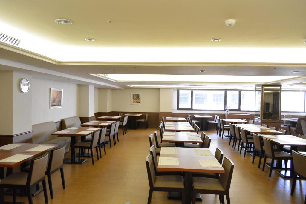 Restaurace v ubytování Fuward Hotel Tainan