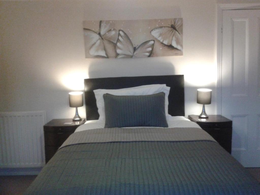 Postel nebo postele na pokoji v ubytování Park View