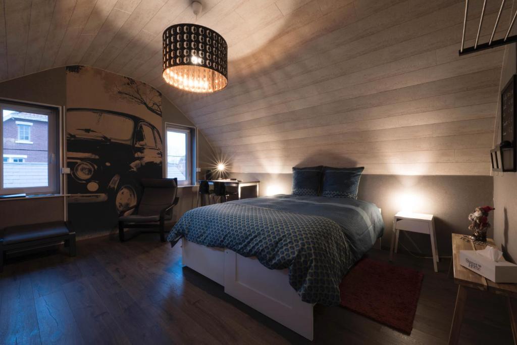Letto o letti in una camera di B&B De Oude Berg