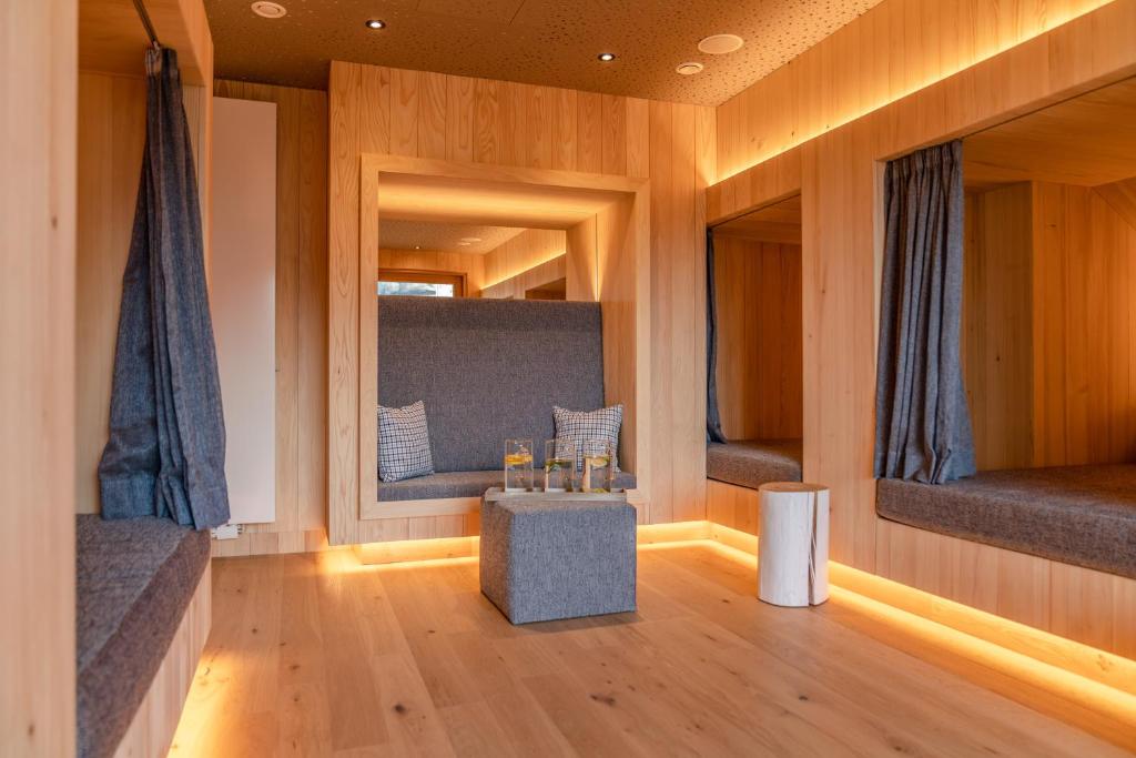 Istumisnurk majutusasutuses Stadtvilla Schladming Boutiquehotel