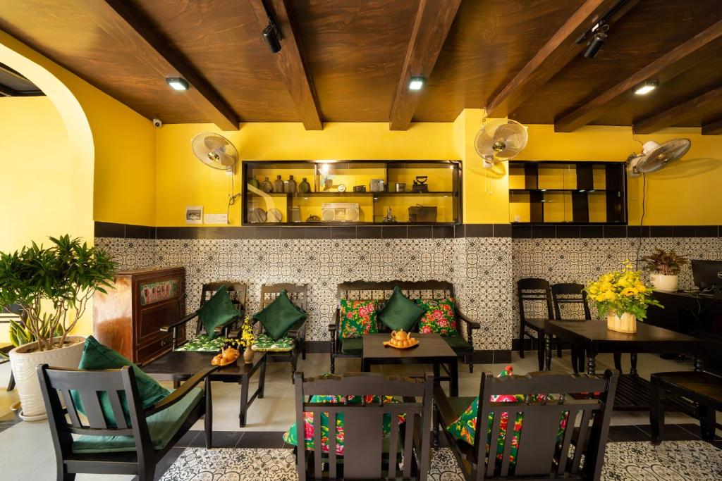 Posezení v ubytování Coco Viet Homestay