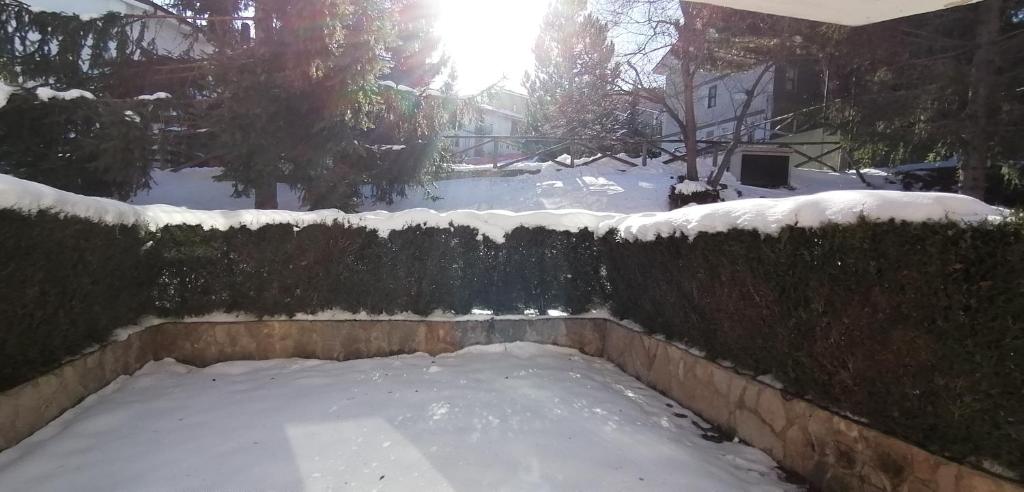 Pescocostanzo Centro during the winter
