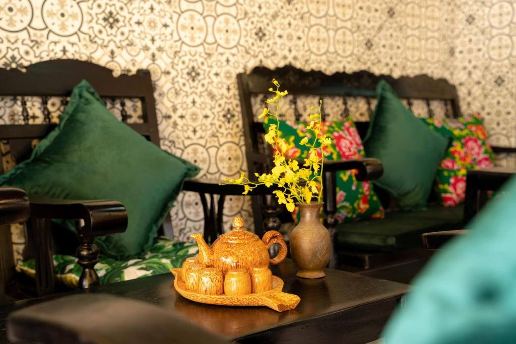 Posezení v ubytování Coco Viet Homestay
